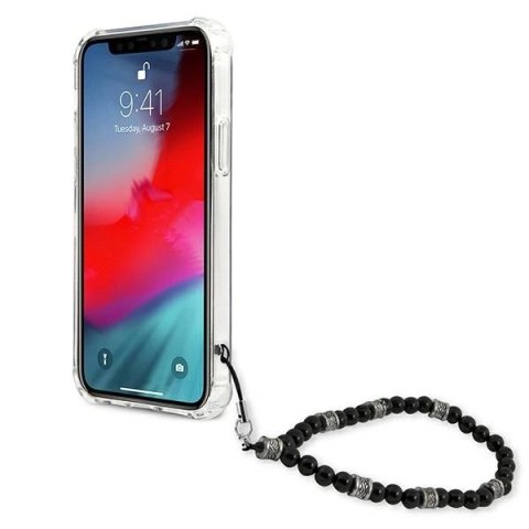 Etui Guess Black Pearl na iPhone 12 / iPhone 12 Pro - przezroczyste