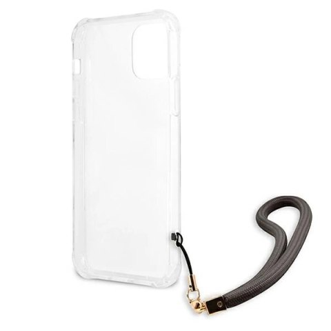 Etui Guess Marble Collection na iPhone 12 mini - szare
