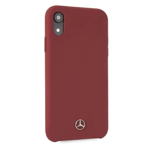 Etui Mercedes Silicone Line na iPhone Xr - czerwone Etui Mercedes Silicone Line na iPhone Xr - czerwone