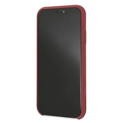 Etui Mercedes Silicone Line na iPhone Xr - czerwone Etui Mercedes Silicone Line na iPhone Xr - czerwone