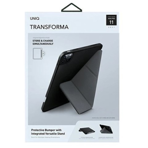 Etui UNIQ Transforma na iPad Pro 11'' (2021) - czarne