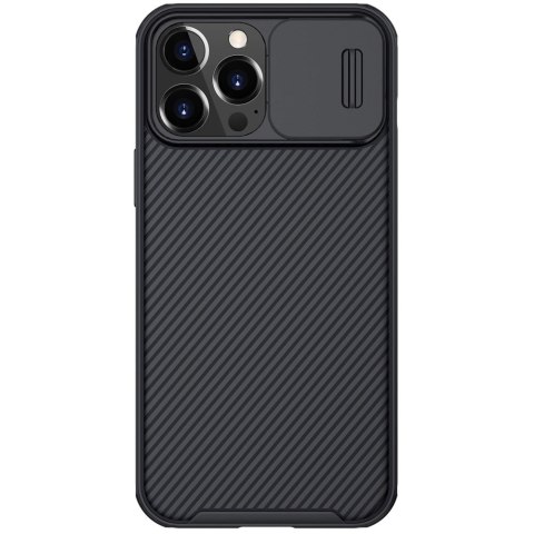 Nillkin CamShield Pro Case pancerne etui pokrowiec osłona na aparat kamerę iPhone 13 Pro Max czarny Nillkin CamShield Pro Case pancerne etui pokrowiec osłona na aparat kamerę iPhone 13 Pro Max czarny