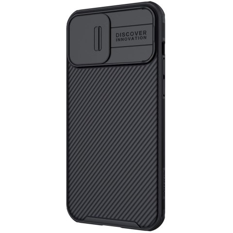 Nillkin CamShield Pro Case pancerne etui pokrowiec osłona na aparat kamerę iPhone 13 Pro Max czarny Nillkin CamShield Pro Case pancerne etui pokrowiec osłona na aparat kamerę iPhone 13 Pro Max czarny
