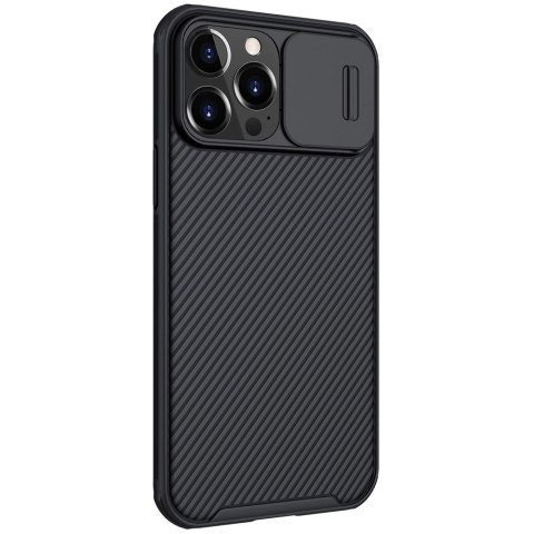 Nillkin CamShield Pro Case pancerne etui pokrowiec osłona na aparat kamerę iPhone 13 Pro Max czarny Nillkin CamShield Pro Case pancerne etui pokrowiec osłona na aparat kamerę iPhone 13 Pro Max czarny