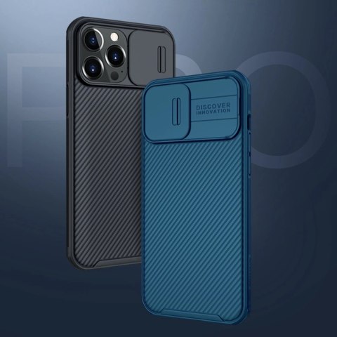 Nillkin CamShield Pro Case pancerne etui pokrowiec osłona na aparat kamerę iPhone 13 Pro Max czarny Nillkin CamShield Pro Case pancerne etui pokrowiec osłona na aparat kamerę iPhone 13 Pro Max czarny