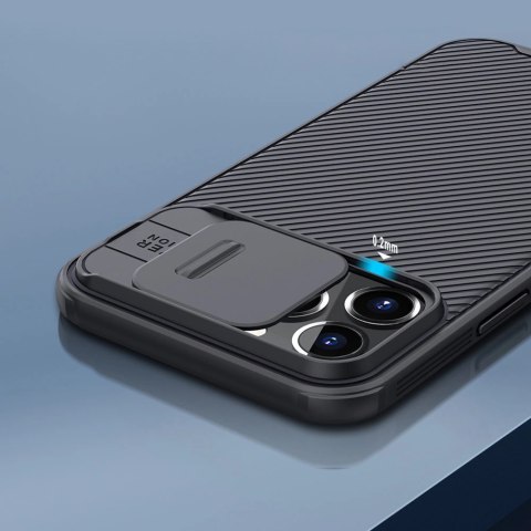Nillkin CamShield Pro Case pancerne etui pokrowiec osłona na aparat kamerę iPhone 13 Pro Max czarny Nillkin CamShield Pro Case pancerne etui pokrowiec osłona na aparat kamerę iPhone 13 Pro Max czarny