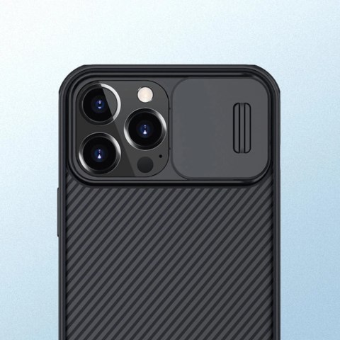 Nillkin CamShield Pro Case pancerne etui pokrowiec osłona na aparat kamerę iPhone 13 Pro Max czarny Nillkin CamShield Pro Case pancerne etui pokrowiec osłona na aparat kamerę iPhone 13 Pro Max czarny
