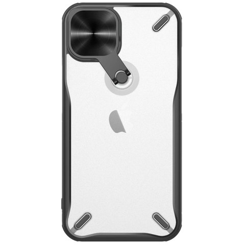 Nillkin Cyclops Case wytrzymałe etui z osłoną na aparat i składaną podstawką iPhone 13 czarny Nillkin Cyclops Case wytrzymałe etui z osłoną na aparat i składaną podstawką iPhone 13 czarny