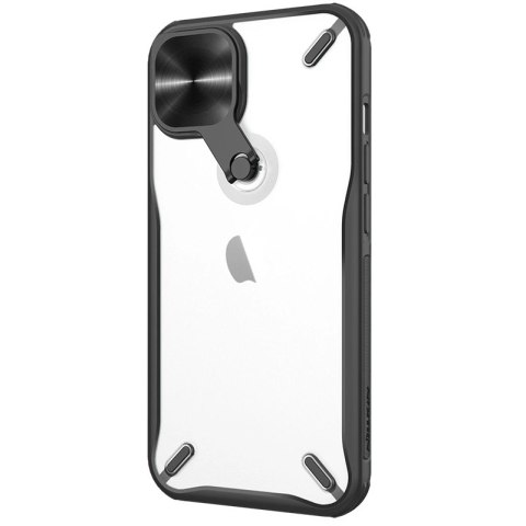 Nillkin Cyclops Case wytrzymałe etui z osłoną na aparat i składaną podstawką iPhone 13 czarny Nillkin Cyclops Case wytrzymałe etui z osłoną na aparat i składaną podstawką iPhone 13 czarny