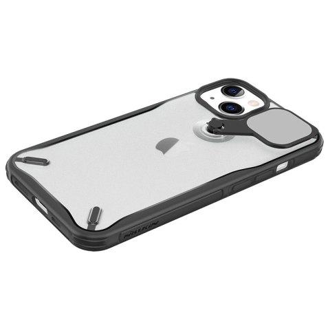 Nillkin Cyclops Case wytrzymałe etui z osłoną na aparat i składaną podstawką iPhone 13 czarny Nillkin Cyclops Case wytrzymałe etui z osłoną na aparat i składaną podstawką iPhone 13 czarny
