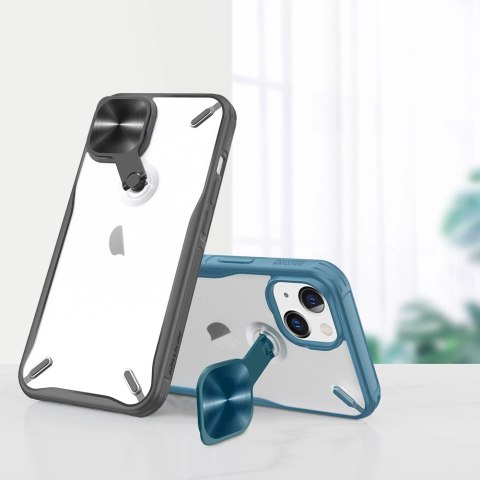Nillkin Cyclops Case wytrzymałe etui z osłoną na aparat i składaną podstawką iPhone 13 czarny Nillkin Cyclops Case wytrzymałe etui z osłoną na aparat i składaną podstawką iPhone 13 czarny