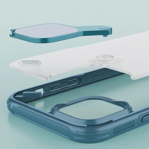 Nillkin Cyclops Case wytrzymałe etui z osłoną na aparat i składaną podstawką iPhone 13 czarny Nillkin Cyclops Case wytrzymałe etui z osłoną na aparat i składaną podstawką iPhone 13 czarny
