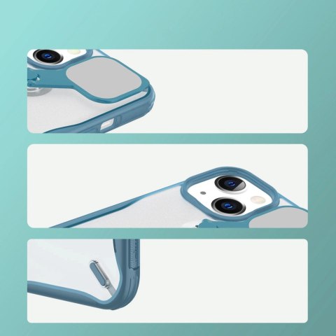 Nillkin Cyclops Case wytrzymałe etui z osłoną na aparat i składaną podstawką iPhone 13 czarny Nillkin Cyclops Case wytrzymałe etui z osłoną na aparat i składaną podstawką iPhone 13 czarny