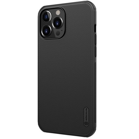 Nillkin Super Frosted Shield wzmocnione etui pokrowiec iPhone 13 Pro czarny Nillkin Super Frosted Shield wzmocnione etui pokrowiec iPhone 13 Pro czarny