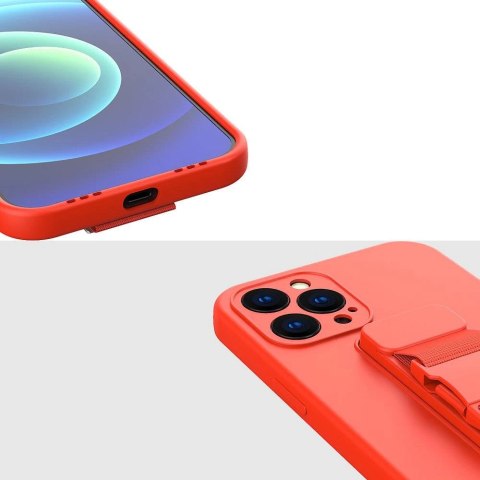 Rope case żelowe etui ze smyczą łańcuszkiem torebka smycz iPhone SE 2022 / SE 2020 / iPhone 8 / iPhone 7 niebieski Rope case żelowe etui ze smyczą łańcuszkiem torebka smycz iPhone SE 2022 / SE 2020 / iPhone 8 / iPhone 7 niebieski