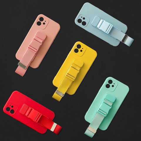 Rope case żelowe etui ze smyczą łańcuszkiem torebka smycz iPhone SE 2022 / SE 2020 / iPhone 8 / iPhone 7 niebieski Rope case żelowe etui ze smyczą łańcuszkiem torebka smycz iPhone SE 2022 / SE 2020 / iPhone 8 / iPhone 7 niebieski