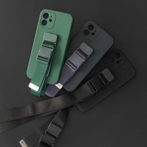 Rope case żelowe etui ze smyczą łańcuszkiem torebka smycz iPhone SE 2022 / SE 2020 / iPhone 8 / iPhone 7 niebieski Rope case żelowe etui ze smyczą łańcuszkiem torebka smycz iPhone SE 2022 / SE 2020 / iPhone 8 / iPhone 7 niebieski