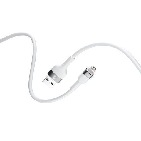 Forever kabel Flexible USB - Lightning 1,0 m 2,4A biały Forever kabel Flexible USB - Lightning 1,0 m 2,4A biały