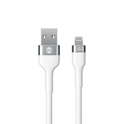 Forever kabel Flexible USB - Lightning 1,0 m 2,4A biały Forever kabel Flexible USB - Lightning 1,0 m 2,4A biały