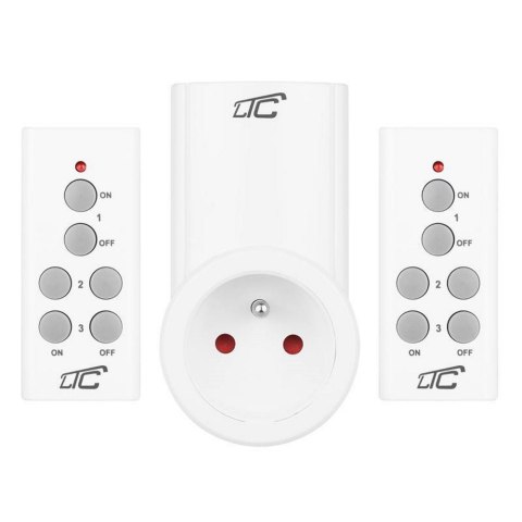Gniazdo sieciowe sterowane pilotem x2 LTC Gniazdo sieciowe sterowane pilotem x2 LTC