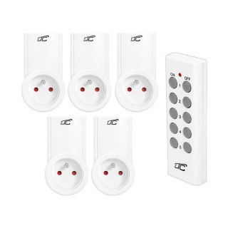 Gniazdo sieciowe sterowane pilotem x5 LTC