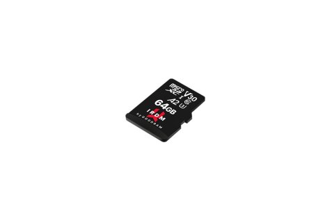 GoodRam karta pamięci IRDM 64GB microSD UHS-I U3 V30 z adapterem GoodRam karta pamięci IRDM 64GB microSD UHS-I U3 V30 z adapterem