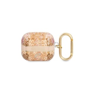 Guess etui do Airpods 3 GUA3HHFLD złote Paisley