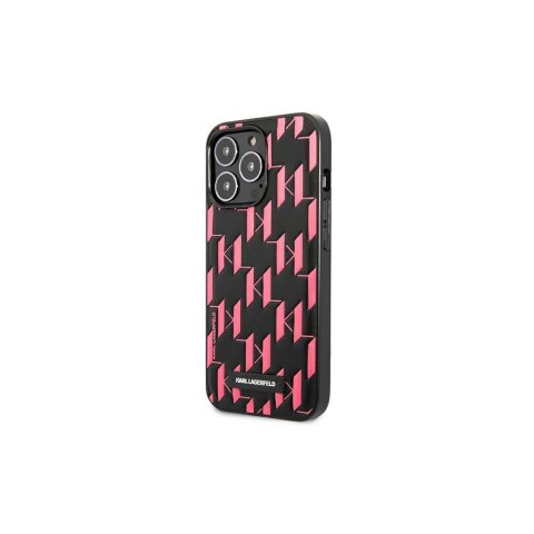 Karl Lagerfeld nakładka do iPhone 13 Pro Max 6,7" KLHCP13XMNMP1P czarna hard case Monogram and plaque Karl Lagerfeld nakładka do iPhone 13 Pro Max 6,7" KLHCP13XMNMP1P czarna hard case Monogram and plaque