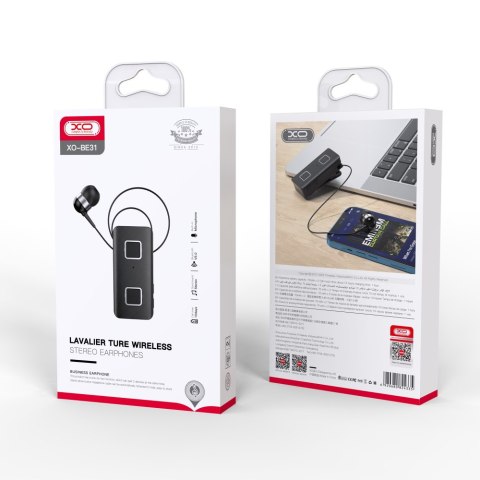 XO słuchawka Bluetooth BE31 czarna XO słuchawka Bluetooth BE31 czarna