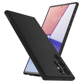 Spigen nakładka Liquid Air do Samsung Galaxy S22 Ultra matowa czarna