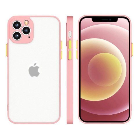 Milky Case silikonowe elastyczne półprzezroczyste etui do Samsung Galaxy A42 5G różowy Milky Case silikonowe elastyczne półprzezroczyste etui do Samsung Galaxy A42 5G różowy