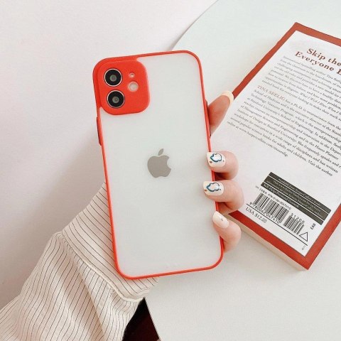 Milky Case silikonowe elastyczne półprzezroczyste etui do Xiaomi Redmi 9 czerwony Milky Case silikonowe elastyczne półprzezroczyste etui do Xiaomi Redmi 9 czerwony