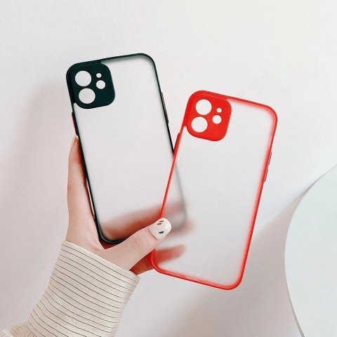 Milky Case silikonowe elastyczne półprzezroczyste etui do Xiaomi Redmi 9 czerwony Milky Case silikonowe elastyczne półprzezroczyste etui do Xiaomi Redmi 9 czerwony