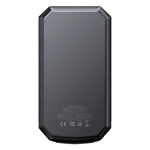 Baseus powerbank Power Starter Jump Starter urządzenie rozruchowe booster 20000mAh 12V (2000A / 1000A) + kable krokodylki czarny Baseus powerbank Power Starter Jump Starter urządzenie rozruchowe booster 20000mAh 12V (2000A / 1000A) + kable krokodylki czarny