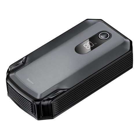 Baseus powerbank Power Starter Jump Starter urządzenie rozruchowe booster 20000mAh 12V (2000A / 1000A) + kable krokodylki czarny Baseus powerbank Power Starter Jump Starter urządzenie rozruchowe booster 20000mAh 12V (2000A / 1000A) + kable krokodylki czarny