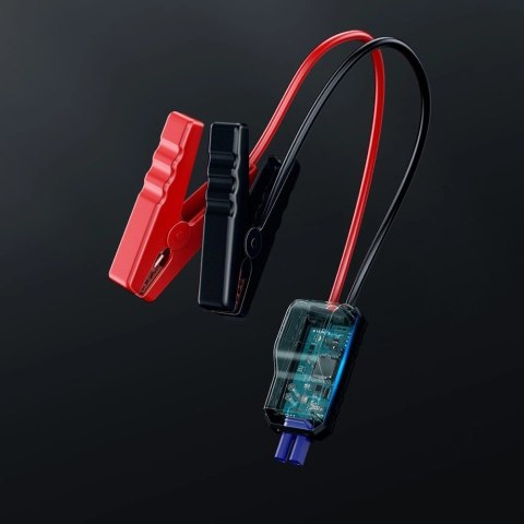 Baseus powerbank Power Starter Jump Starter urządzenie rozruchowe booster 20000mAh 12V (2000A / 1000A) + kable krokodylki czarny Baseus powerbank Power Starter Jump Starter urządzenie rozruchowe booster 20000mAh 12V (2000A / 1000A) + kable krokodylki czarny