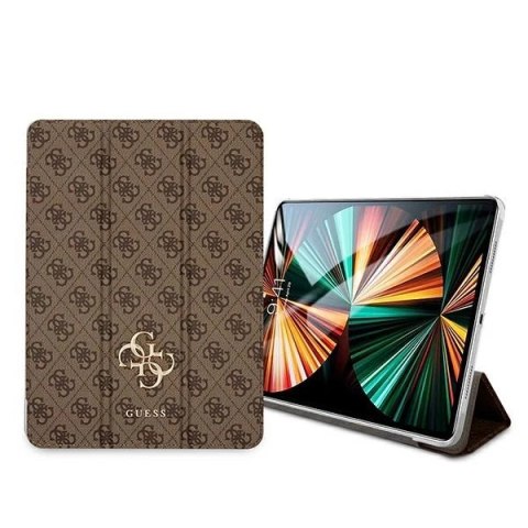 Etui Guess 4G Collection na iPad 11'' 2021 - brązowe