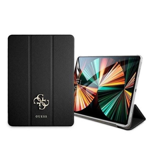 Etui Guess Saffiano Collection na iPad 12,9" 2021 Book Cover - czarne