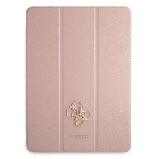 Etui Guess Saffiano Collection na iPad 12.9'' 2021 - różowe