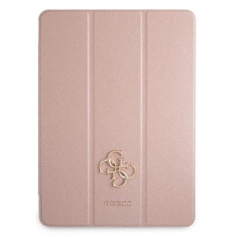 Etui Guess Saffiano Collection na iPad 12.9'' 2021 - różowe