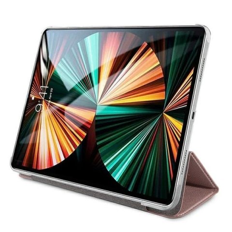 Etui Guess Saffiano Collection na iPad 12.9'' 2021 - różowe