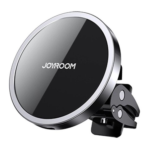 Joyroom samochodowy uchwyt magnetyczny bezprzewodowa indukcyjna ładowarka Qi 15 W (kompatybilna z MagSafe do iPhone) czarny (JR- Joyroom samochodowy uchwyt magnetyczny bezprzewodowa indukcyjna ładowarka Qi 15 W (kompatybilna z MagSafe do iPhone) czarny (JR-