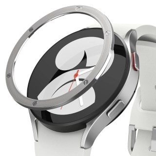 Ringke Bezel Styling etui ramka koperta pierścień Watch 6 / 5 / 4 (40mm) srebrny (stal nierdzewna) (GW4-40-42)