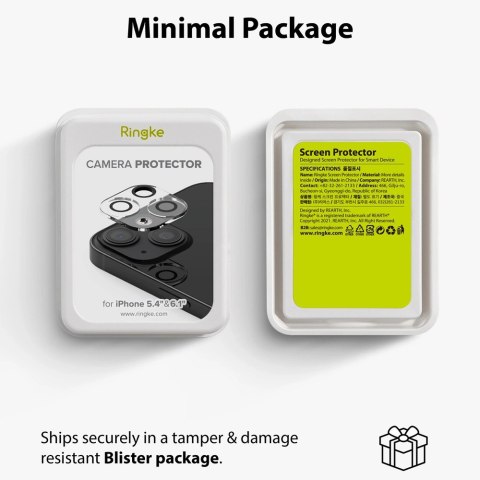 Ringke Camera Protector Glass szkło hartowane na aparat do iPhone 13 / iPhone 13 mini (C1G021) Ringke Camera Protector Glass szkło hartowane na aparat do iPhone 13 / iPhone 13 mini (C1G021)