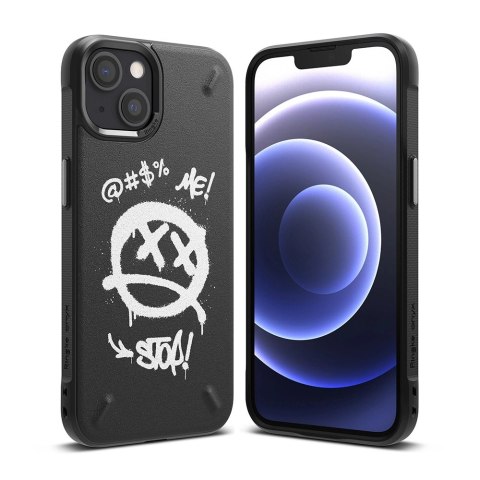 Ringke Onyx Design wytrzymałe etui pokrowiec iPhone 13 mini czarny (Graffiti) (OD541E233) Ringke Onyx Design wytrzymałe etui pokrowiec iPhone 13 mini czarny (Graffiti) (OD541E233)