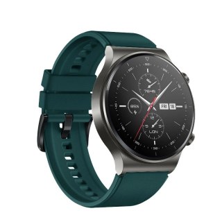 Strap One silikonowa opaska pasek bransoleta bransoletka do zegarka Huawei Watch GT 2 Pro zielony