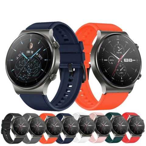 Strap One silikonowa opaska pasek bransoleta bransoletka do zegarka Huawei Watch GT 2 Pro zielony Strap One silikonowa opaska pasek bransoleta bransoletka do zegarka Huawei Watch GT 2 Pro zielony