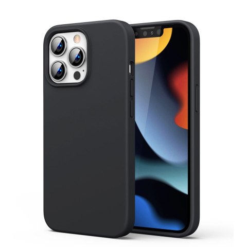 Ugreen Protective Silicone Case gumowe elastyczne silikonowe etui pokrowiec iPhone 13 Pro Max czarny Ugreen Protective Silicone Case gumowe elastyczne silikonowe etui pokrowiec iPhone 13 Pro Max czarny