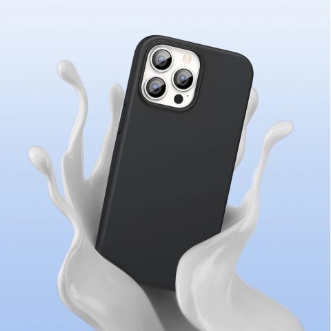 Ugreen Protective Silicone Case gumowe elastyczne silikonowe etui pokrowiec iPhone 13 Pro Max czarny Ugreen Protective Silicone Case gumowe elastyczne silikonowe etui pokrowiec iPhone 13 Pro Max czarny