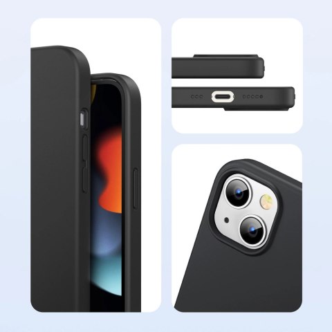 Ugreen Protective Silicone Case gumowe elastyczne silikonowe etui pokrowiec iPhone 13 mini czarny Ugreen Protective Silicone Case gumowe elastyczne silikonowe etui pokrowiec iPhone 13 mini czarny